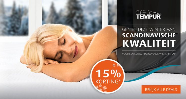 Tempur_actie_Wintersale